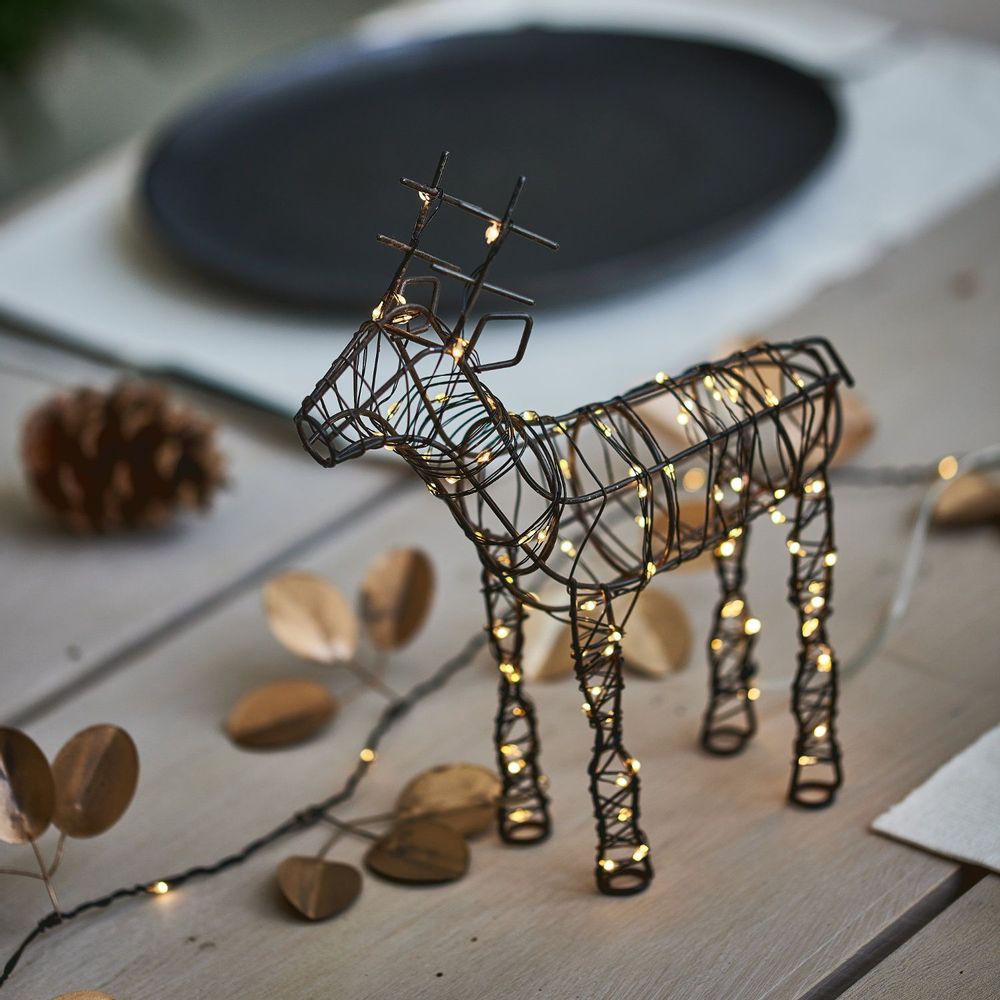 Objets design - Renne métallique - LIGHT STYLE LONDON