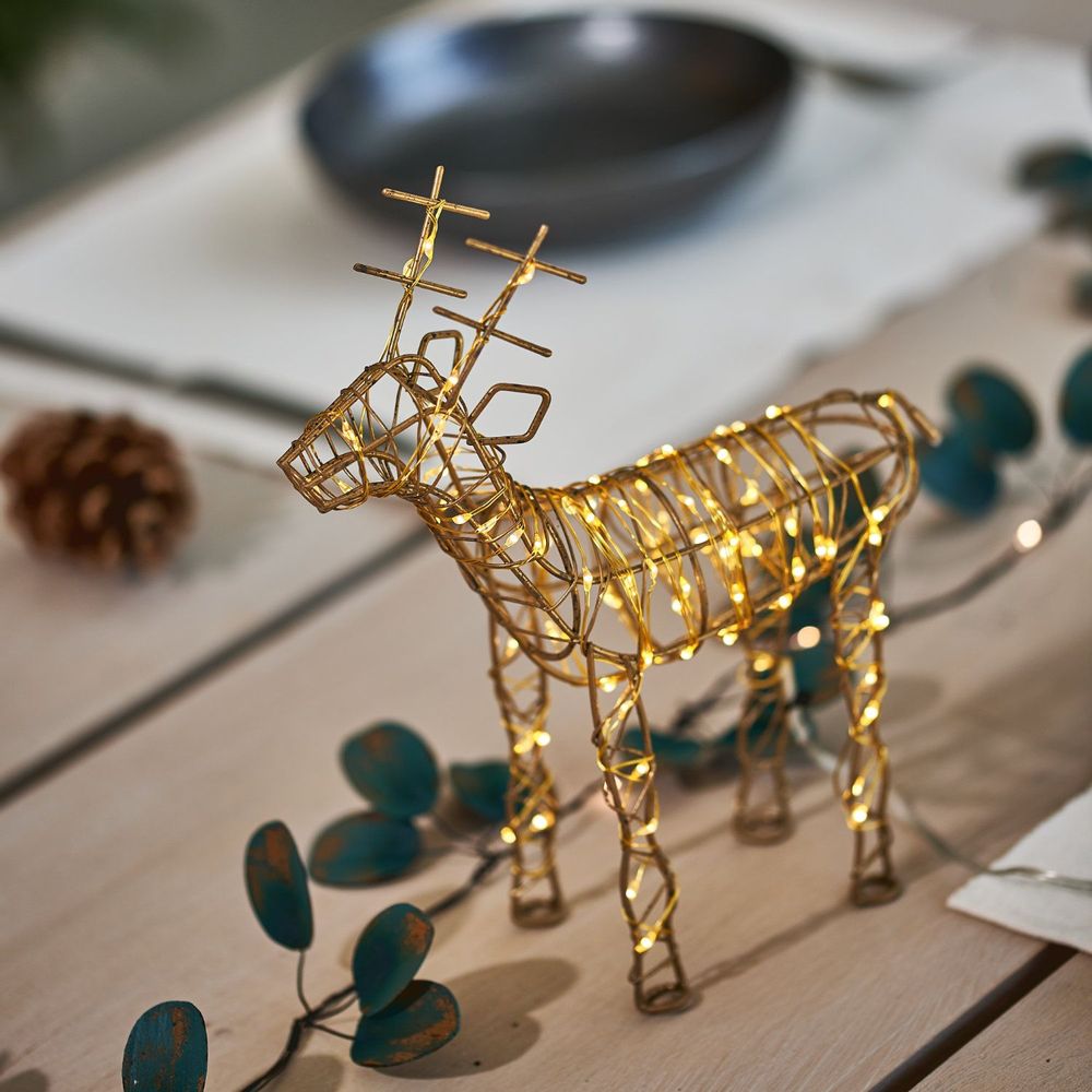 Objets design - Renne métallique - LIGHT STYLE LONDON