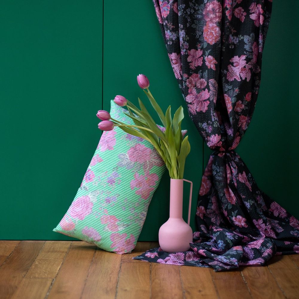 Coussins textile - DECORATION TEXTILE, COUSSIN, RIDEAUX - MARYNE GUYOT CRÉATIONS