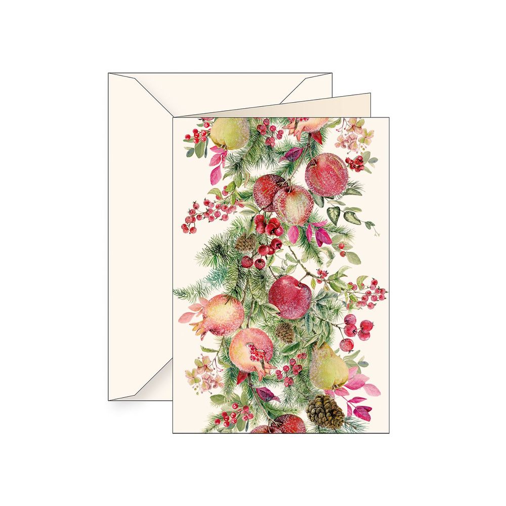 Papeterie bureau - Carte de voeux "Frutta Ghiacciata" avec enveloppe - TASSOTTI - ITALY