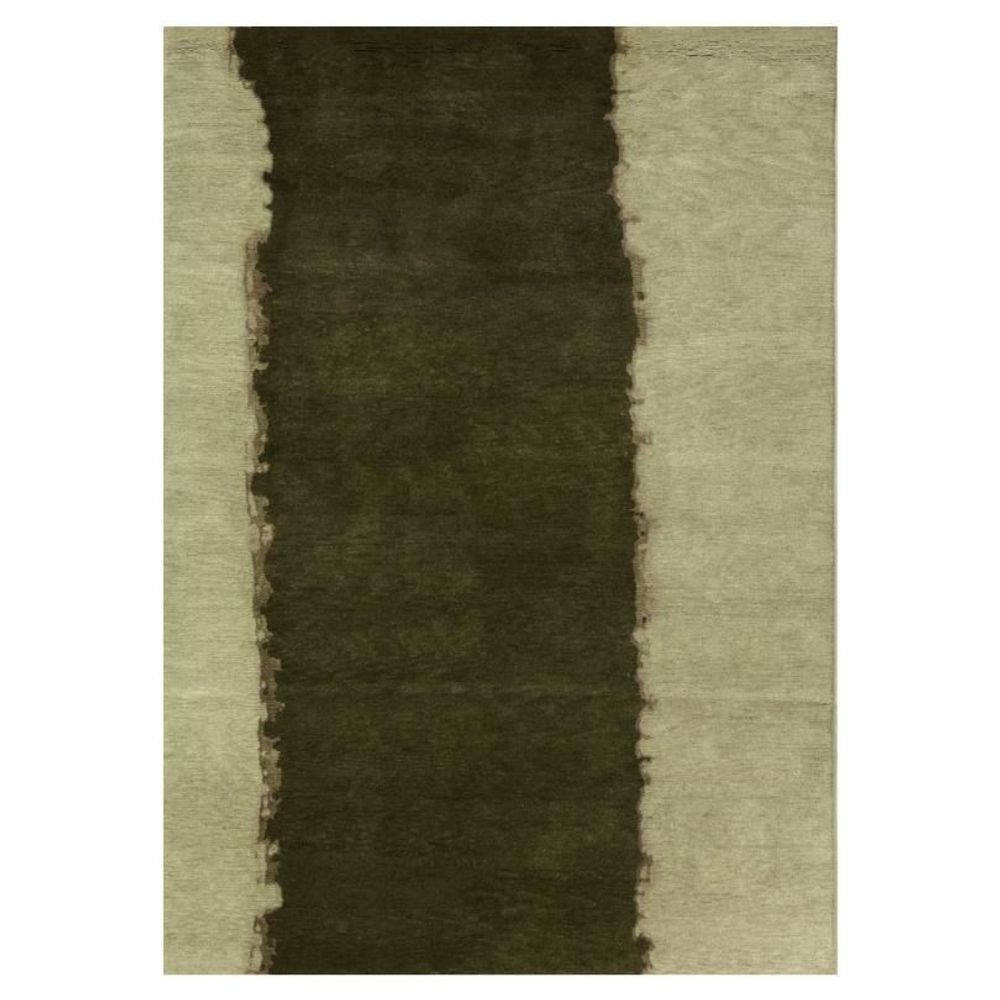 Tapis design - Tapis New Age - Runway, vert - REZAS RUGS