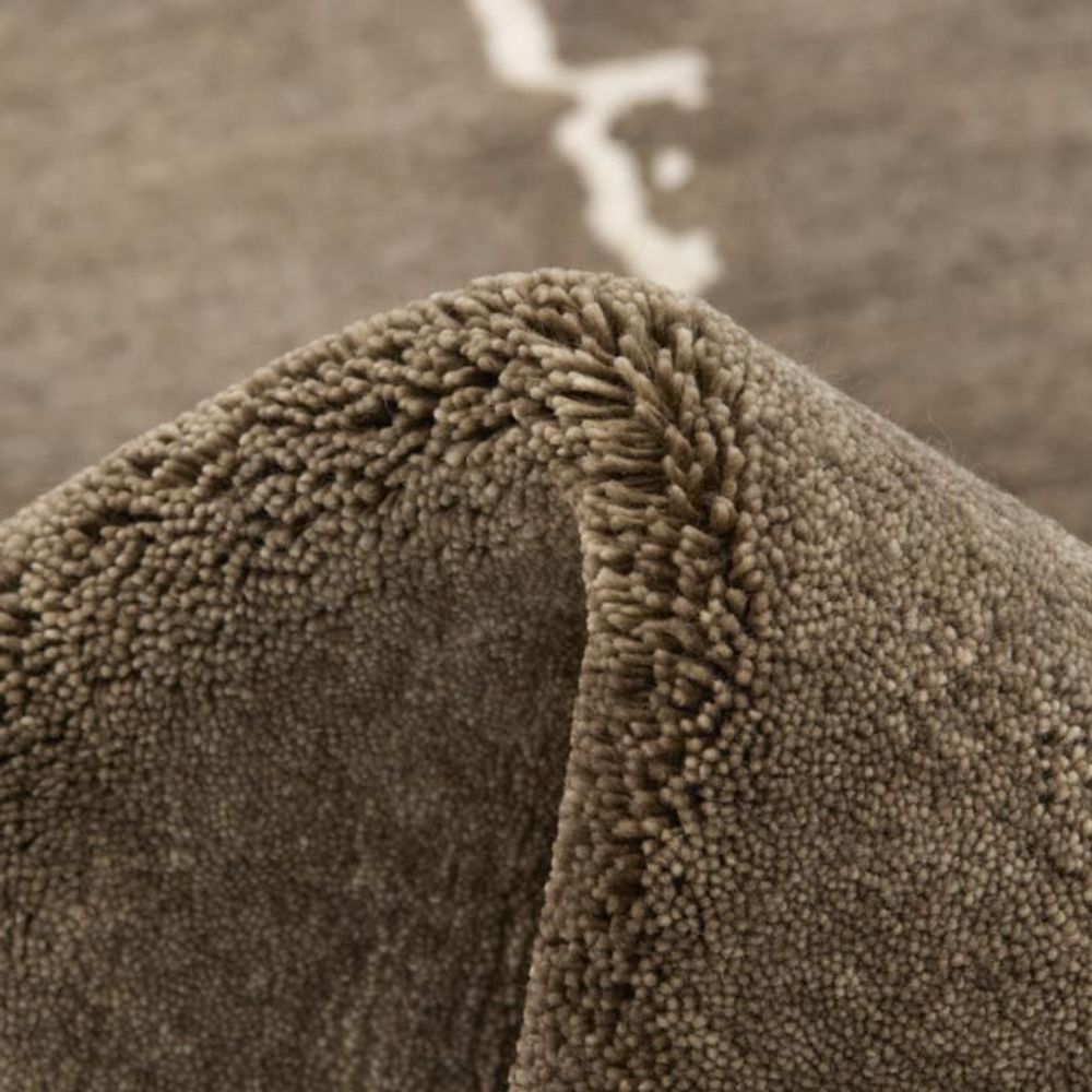Tapis design - Tapis New Age - Path, Brown - REZAS RUGS