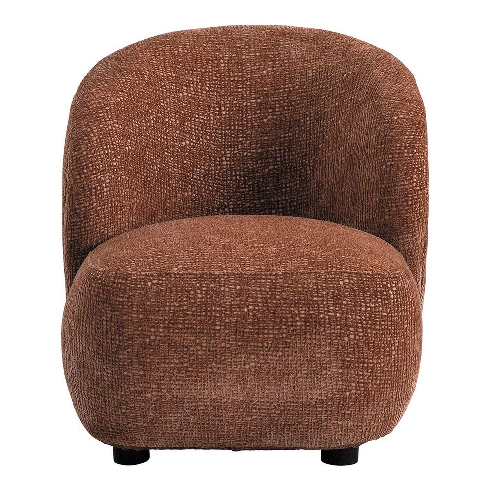 Fauteuils - Fauteuil LISETTE tissu jacquard de velours bois de rose  - BLANC D'IVOIRE
