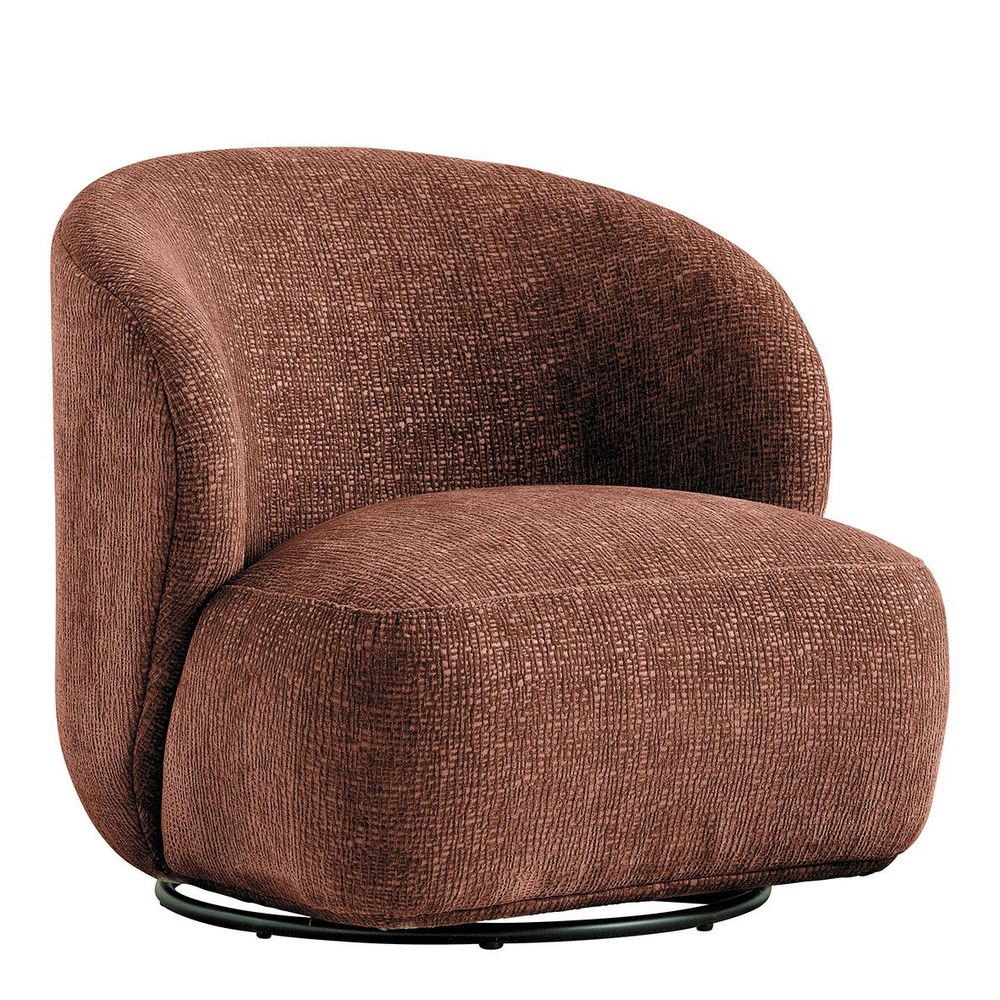 Armchairs - LISETTE armchair in rosewood velvet jacquard fabric - BLANC D'IVOIRE