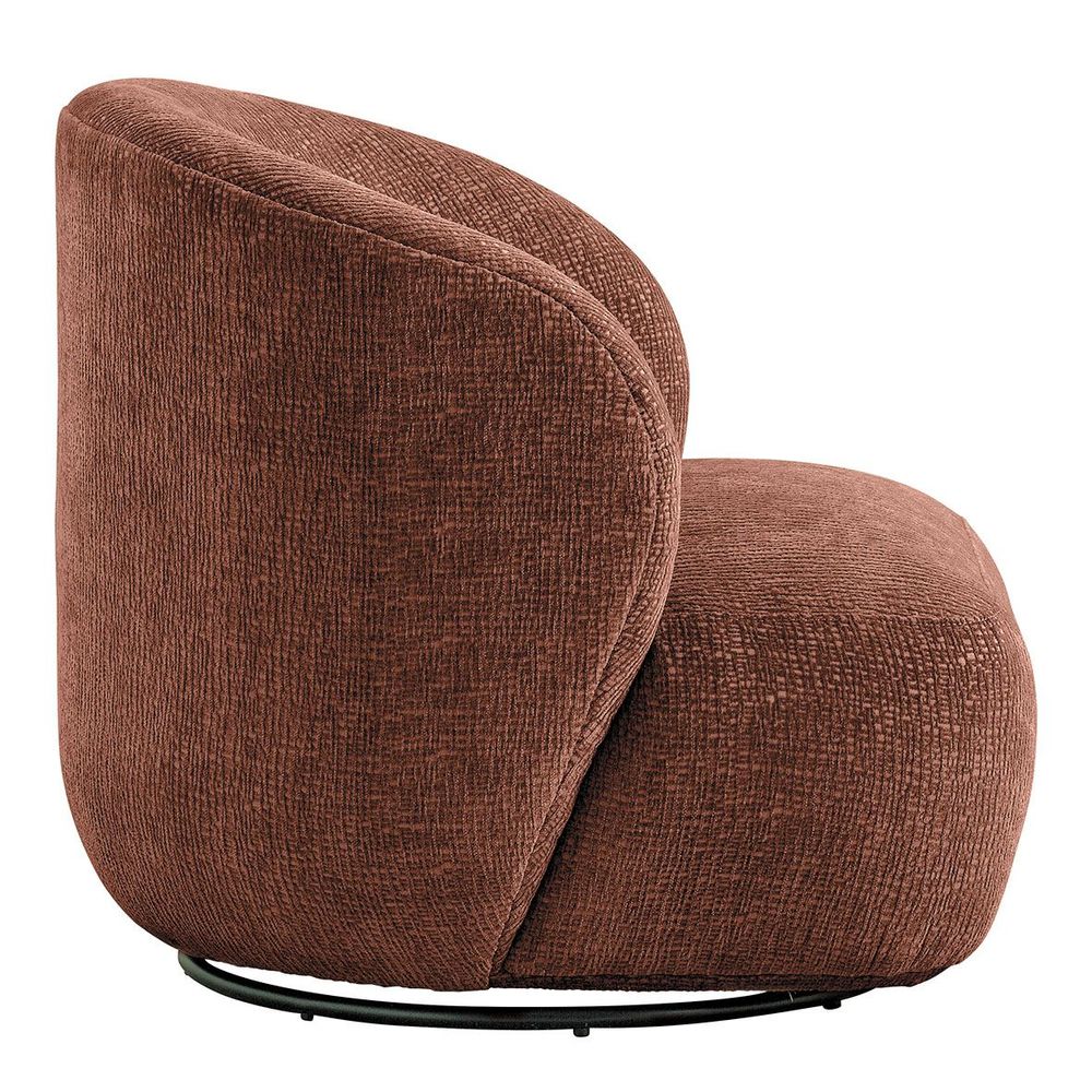 Armchairs - LISETTE armchair in rosewood velvet jacquard fabric - BLANC D'IVOIRE