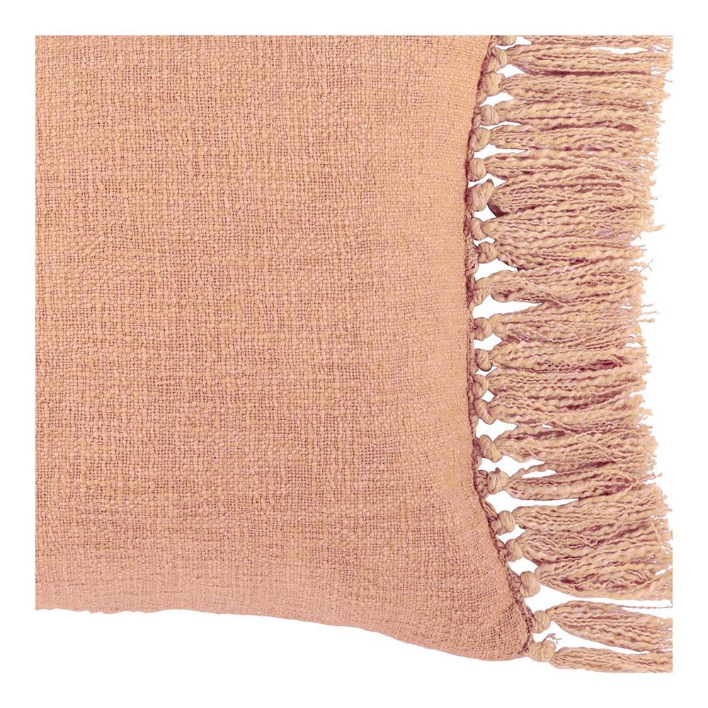 Coussins textile - Housse de coussin PAULA velours irisé blush - BLANC D'IVOIRE