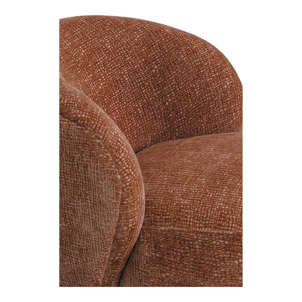 Fauteuils - Fauteuil LISETTE tissu jacquard de velours bois de rose  - BLANC D'IVOIRE