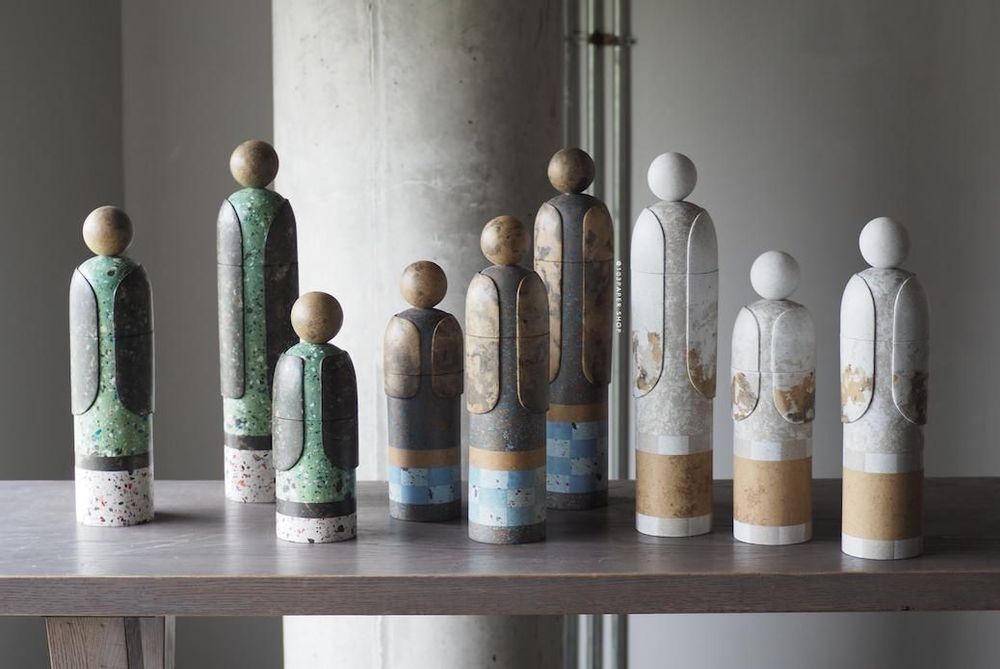 Decorative objects - 103 PAPERSHOP - Upcycled vase - 103PAPER SHOP