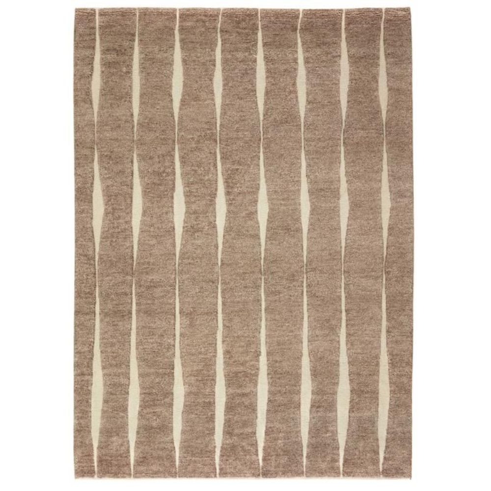 Tapis design - Tapis Landscape - Stream, Brown - REZAS RUGS