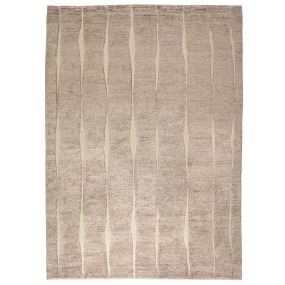 Tapis design - Tapis Landscape - Stream, Beige - REZAS RUGS