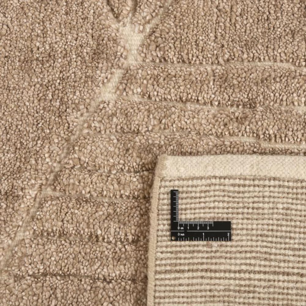 Tapis design - Tapis Landscape - Fields, Brown - REZAS RUGS