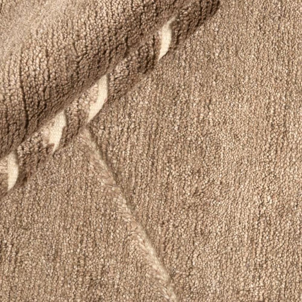 Tapis design - Tapis Landscape - Fields, Brown - REZAS RUGS