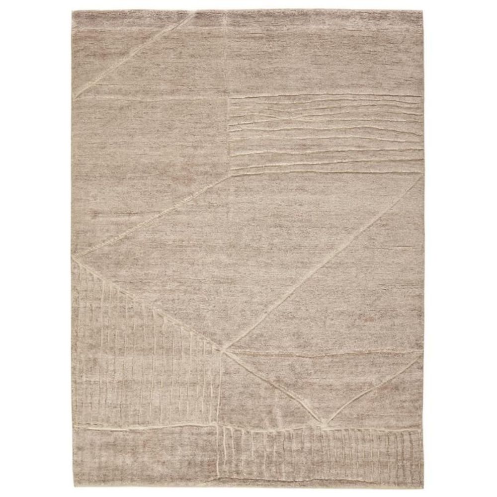 Tapis design - Tapis Landscape - Fields, beige - REZAS RUGS