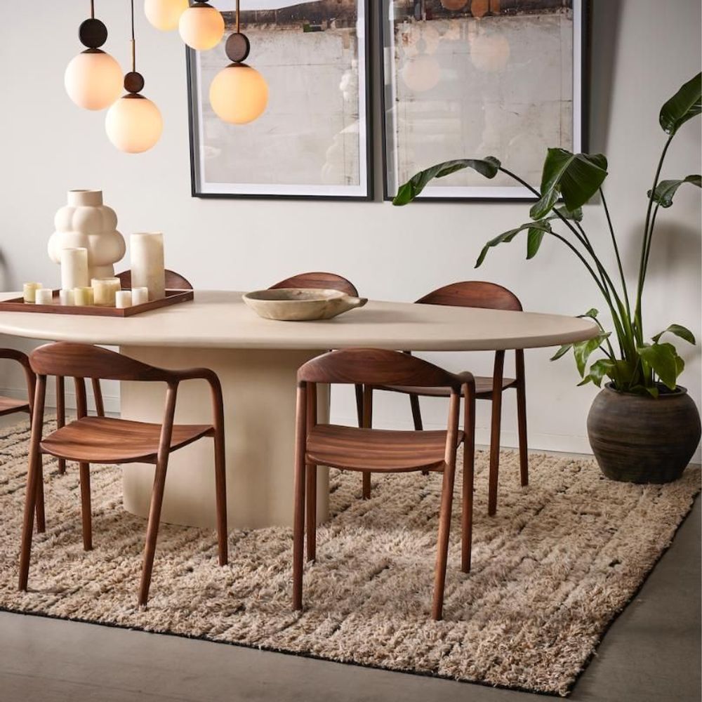 Tapis design - Tapis Landscape - Straw, Camel - REZAS RUGS