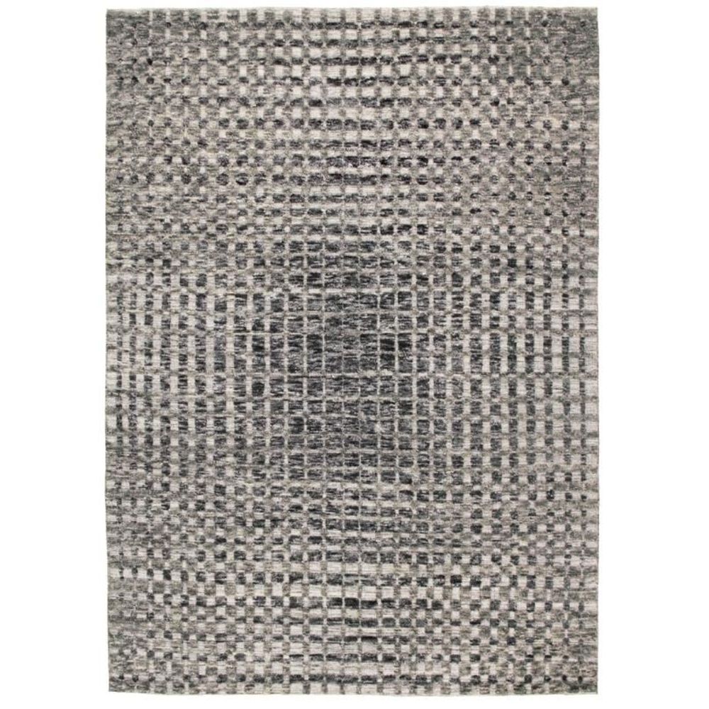 Tapis design - Tapis Landscape - Cliff, Charcoal - REZAS RUGS