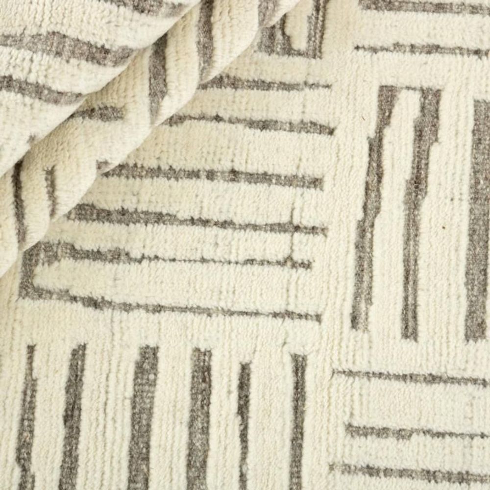 Tapis design - Tapis Landscape - Cave, beige - REZAS RUGS
