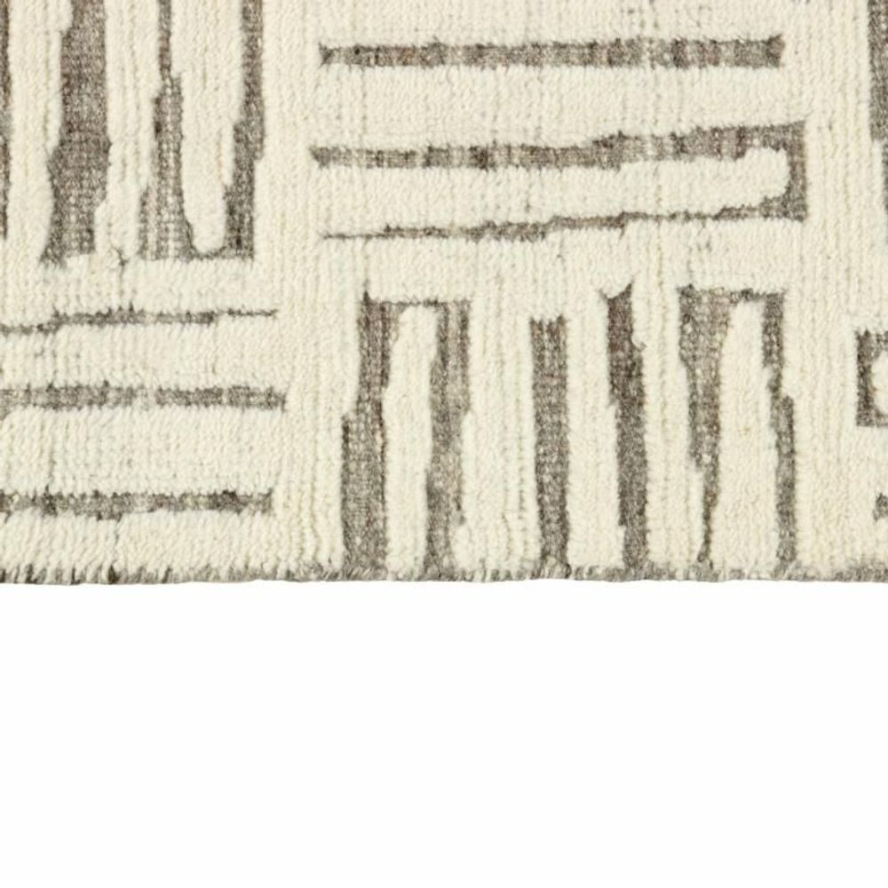 Tapis design - Tapis Landscape - Cave, beige - REZAS RUGS