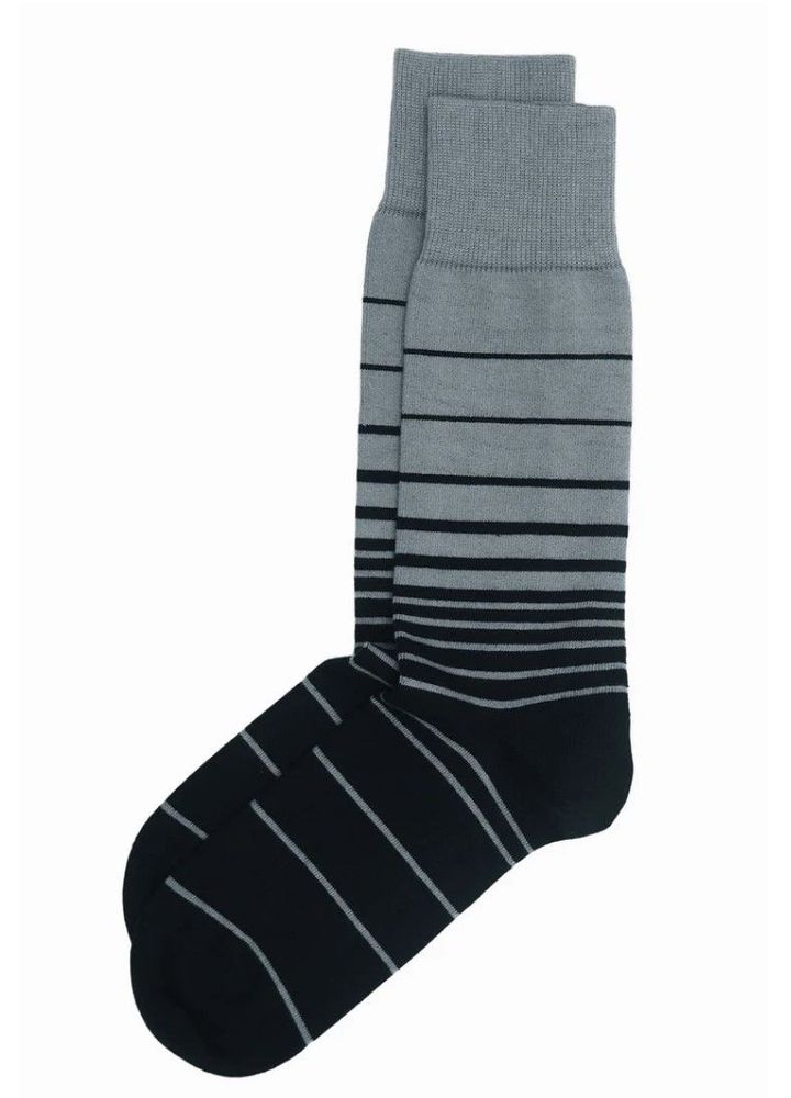 Socks - Supima cotton socks with retro stripes - PEPER HAROW SOCKS