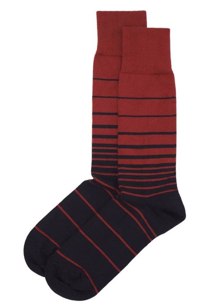 Socks - Supima cotton socks with retro stripes - PEPER HAROW SOCKS