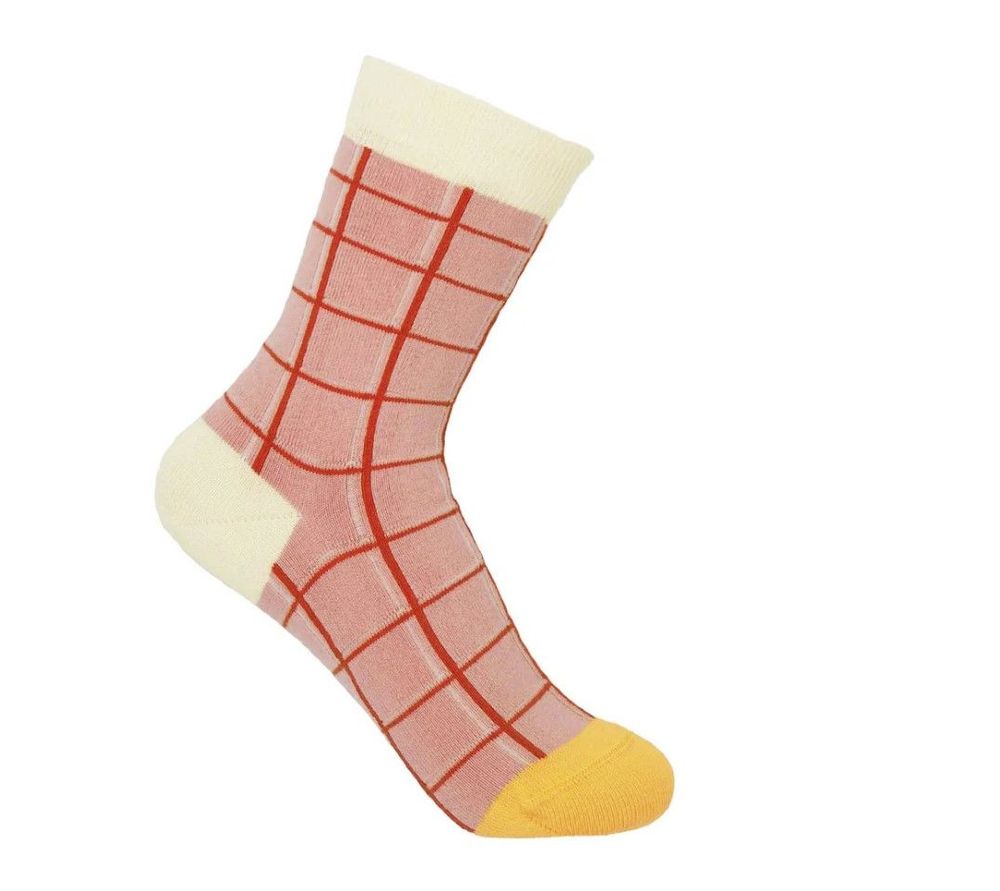Socks - Grid Women's Socks - PEPER HAROW SOCKS