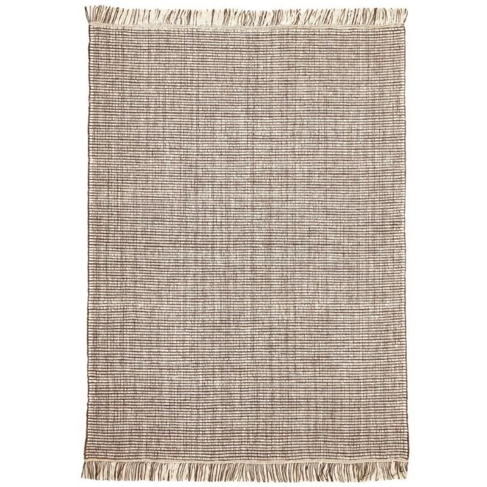 Tapis design - Tapis Nordic Flair - Brown White - REZAS RUGS