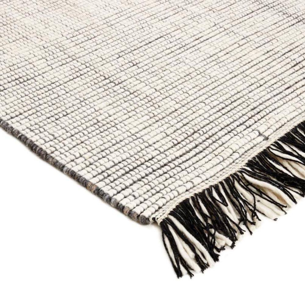 Tapis design - Tapis Nordic Flair - Steel Grey White - REZAS RUGS