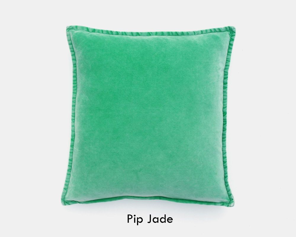 Coussins - Housse de coussin PIP en velours délavé à la pierre - ML FABRICS