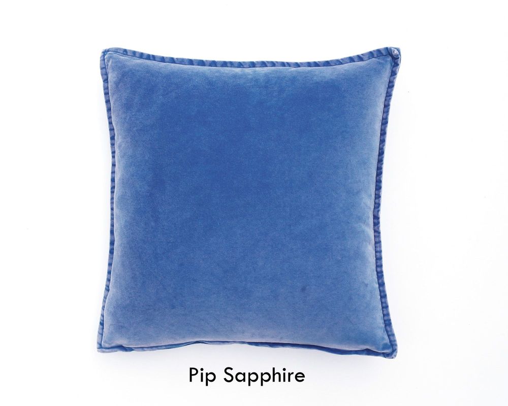 Coussins - Housse de coussin PIP en velours délavé à la pierre - ML FABRICS