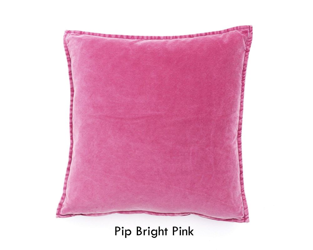Coussins - Housse de coussin PIP en velours délavé à la pierre - ML FABRICS