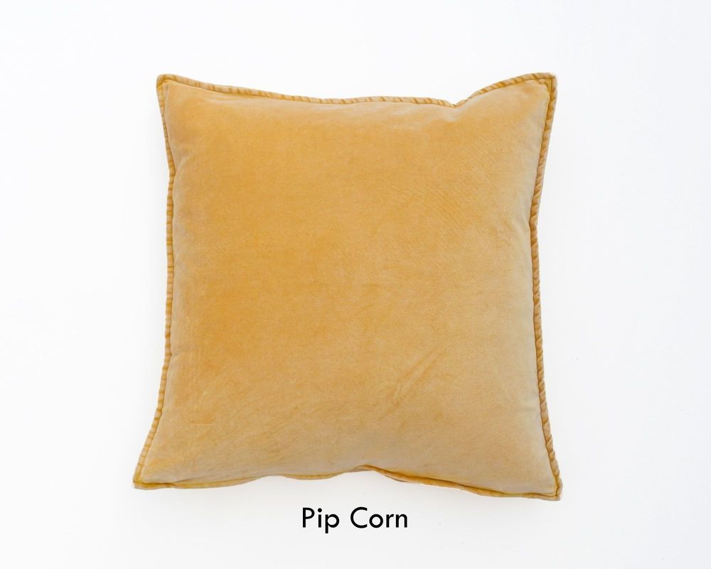 Coussins - Housse de coussin PIP en velours délavé à la pierre - ML FABRICS