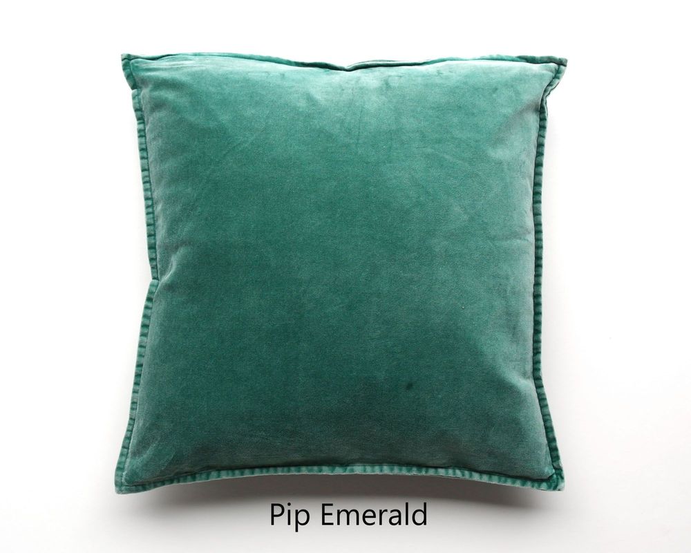 Coussins - Housse de coussin PIP en velours délavé à la pierre - ML FABRICS