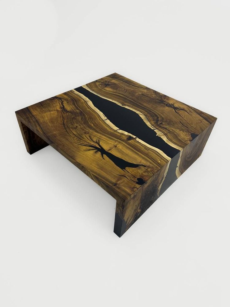 Meubles de cuisines - Table basse moderne en cascade - Table basse personnalisée en forme de - TINELLA WOOD