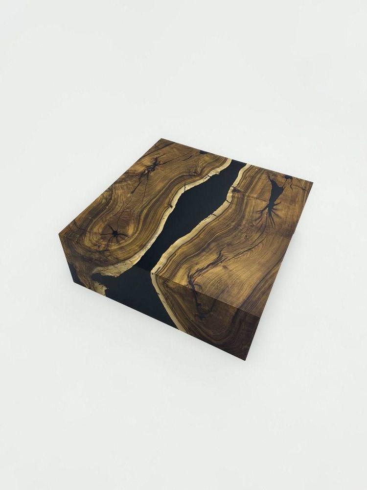 Meubles de cuisines - Table basse moderne en cascade - Table basse personnalisée en forme de - TINELLA WOOD