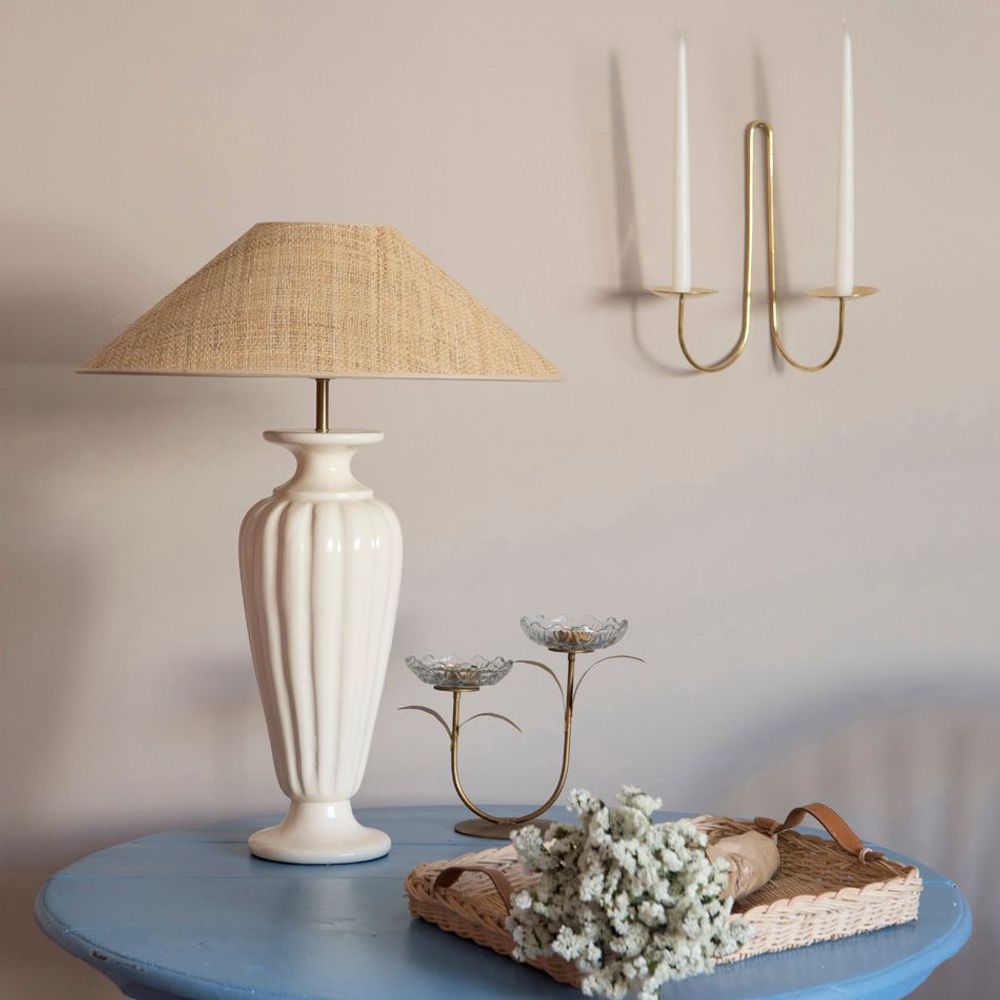 Objets de décoration - BOUGEOIR EN LAITON À DEUX BRAS - MAHE HOMEWARE