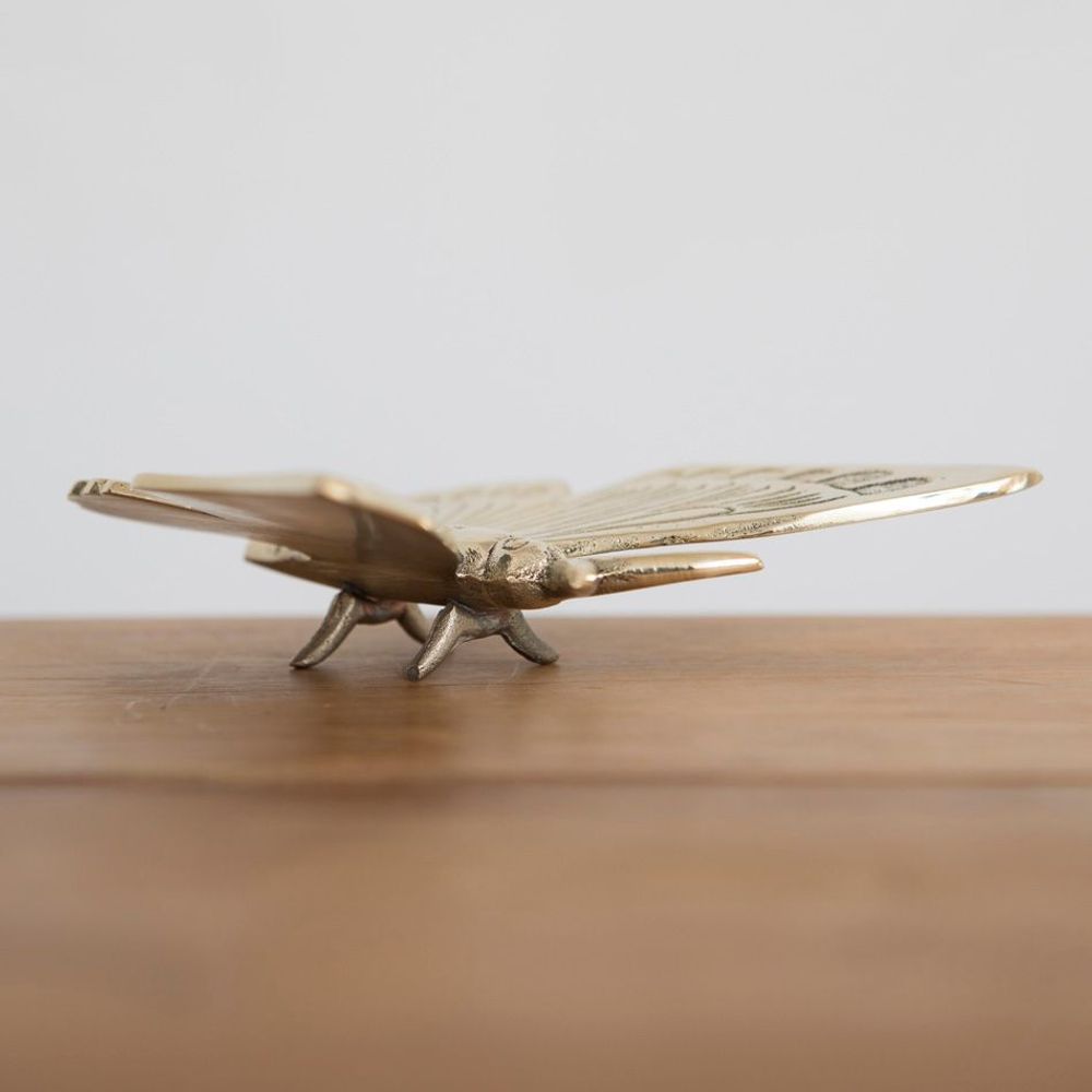 Decorative objects - Brass butterfly - MAHE HOMEWARE