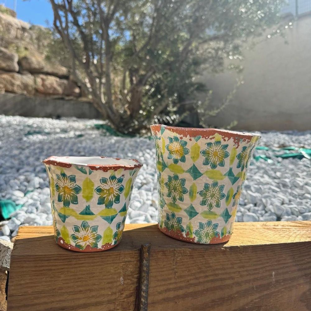 Outdoor decorative accessories - Outdoor ceramic citronella candle collection 2024 - WAX DESIGN - BARCELONA