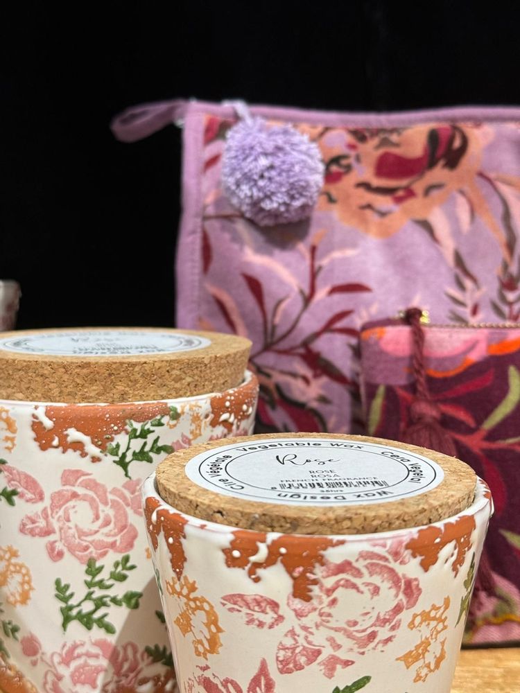 Candles - Autumn Collection ceramic scented candles - WAX DESIGN - BARCELONA