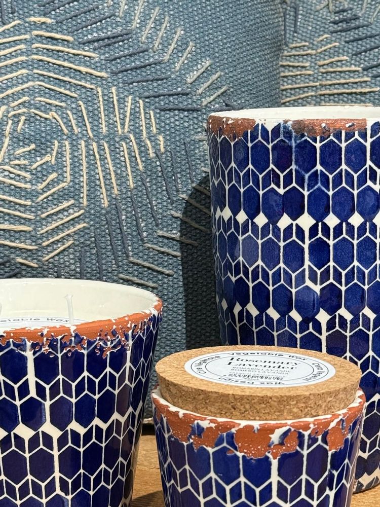 Candles - Barcelona Modernist ceramic scented candles - WAX DESIGN - BARCELONA