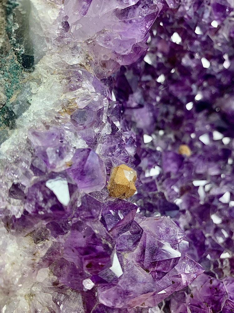 Unique pieces - The XXL Amethyst Druse: Art and Deco Object (unique handmade piece) - LAVENTURINE GALLERY