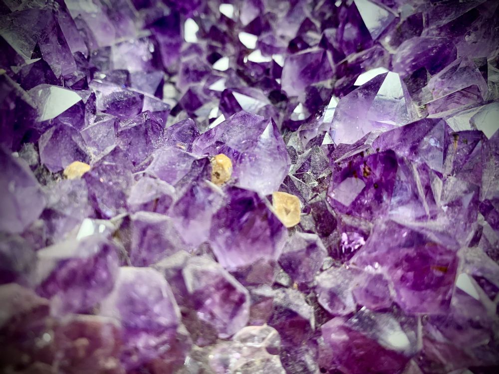 Unique pieces - The XXL Amethyst Druse: Art and Deco Object (unique handmade piece) - LAVENTURINE GALLERY