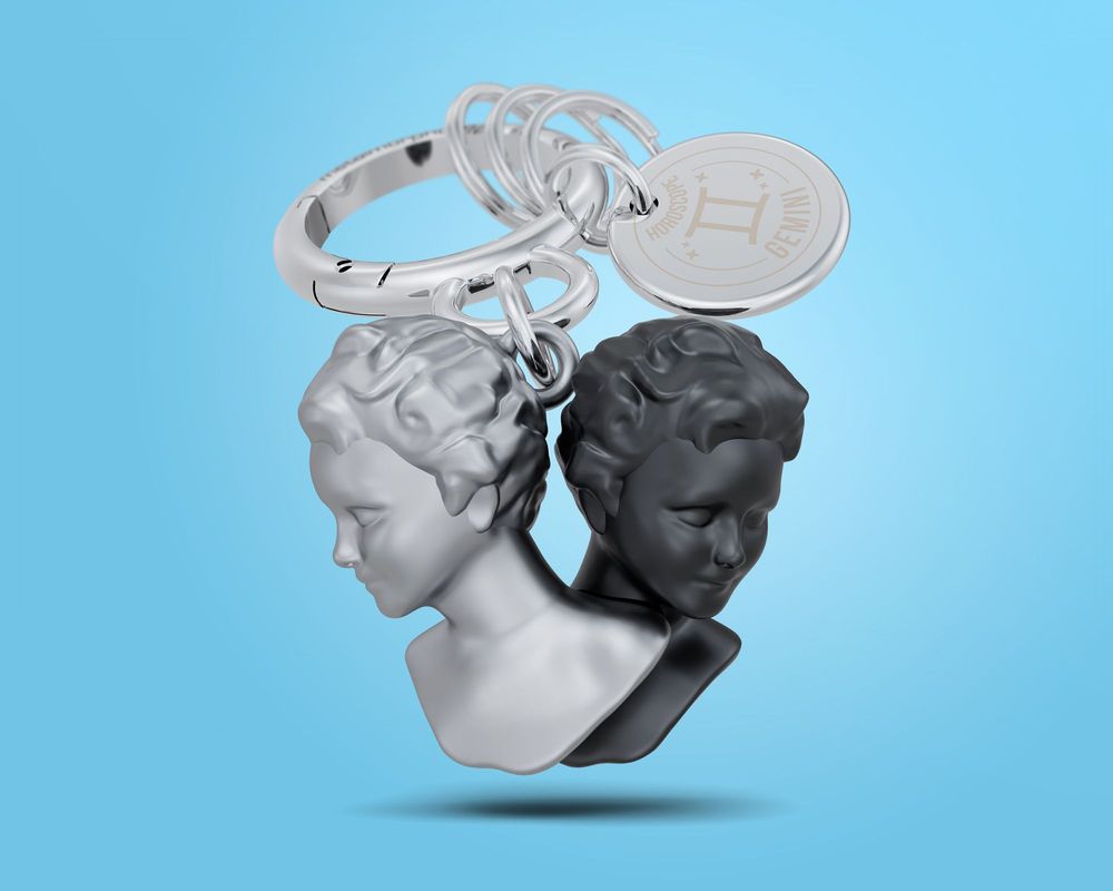 Bags and totes - Horoscope Key Chain - METALMORPHOSE