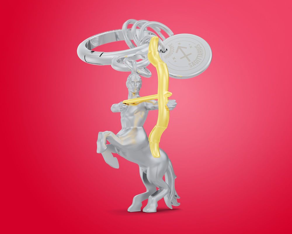 Bags and totes - Horoscope Key Chain - METALMORPHOSE