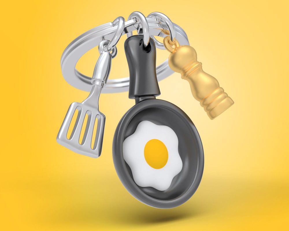 Sacs et cabas - Porte-clés Foodie - METALMORPHOSE