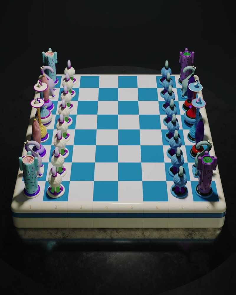 Objets design - Les échecs, un autre royaume : Light Stage. - YOOMOOTA