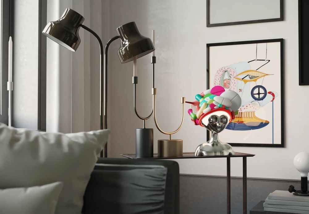 Objets design - Lampe — Lampe Curiosity - YOOMOOTA