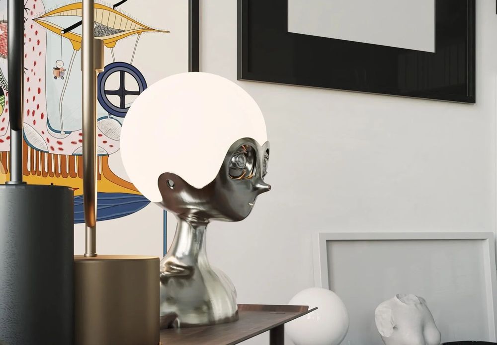 Objets design - Lampe — Lampe Curiosity - YOOMOOTA