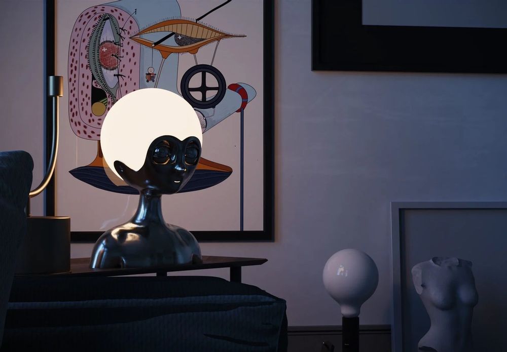 Objets design - Lampe — Lampe Curiosity - YOOMOOTA