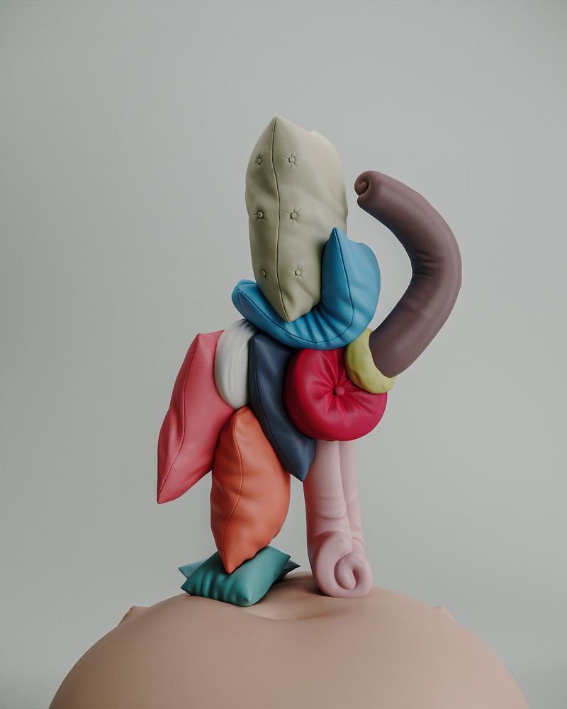 Objets design - Sculpture — Lazy Wolly - YOOMOOTA