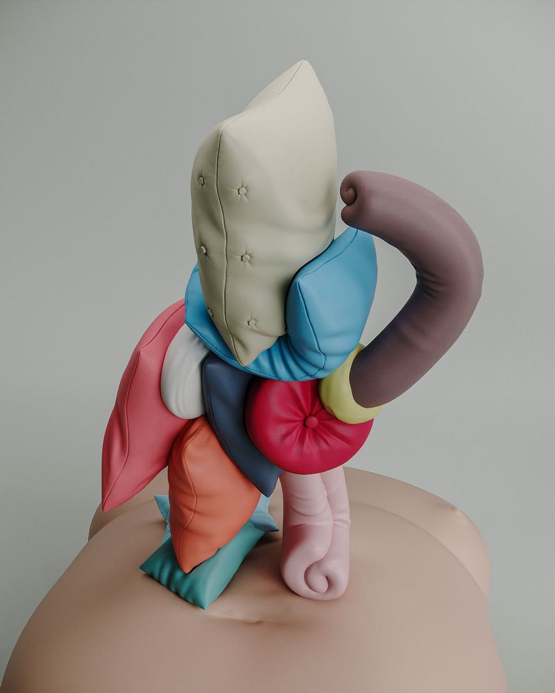 Objets design - Sculpture — Lazy Wolly - YOOMOOTA