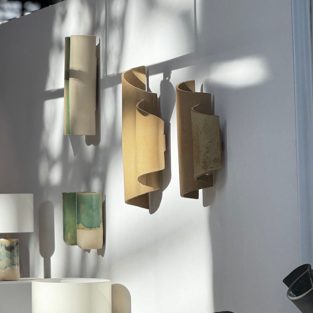 Appliques - LAMPE MURALE EN GRÈS - COLLECTION TERRACOTTA - DI VINCENZO POUJOULA